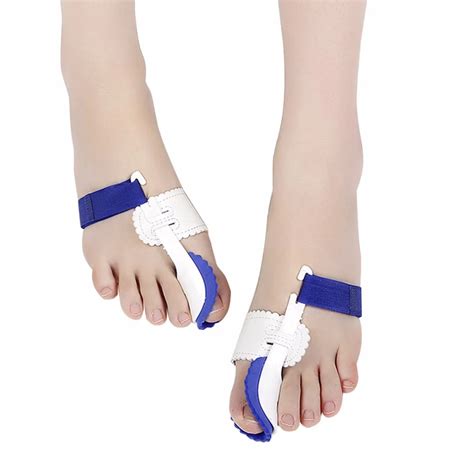 1 Pair Big Toe Separator Corrector Straightener Bunion Splint Toe ...