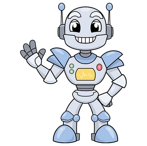 Impressive Tips About How To Draw A Cartoon Robot - Manchestertouch