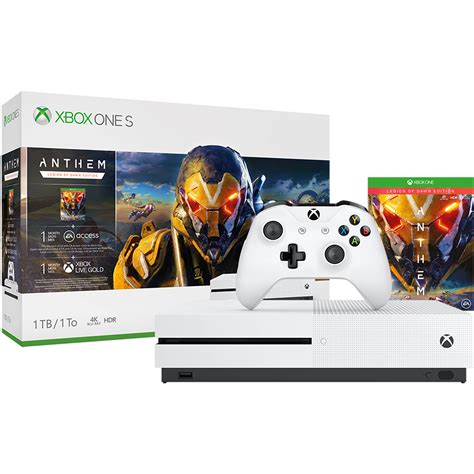 Microsoft Xbox One S Anthem Bundle 234-00938 B&H Photo Video