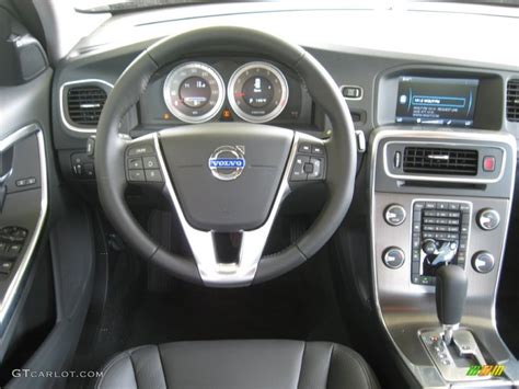 2012 Volvo S60 T6 AWD Off Black/Anthracite Black Dashboard Photo ...