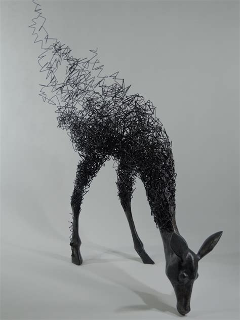 Wire Sculpture Inspired by Calder Puts Contemporary Spin on Wire Art