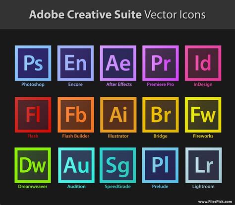 Check out this @Behance project: "Adobe Creative Suite Vector Icons ...