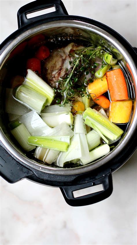 Instant Pot Beef Bone Broth Recipe - Rainbow Delicious