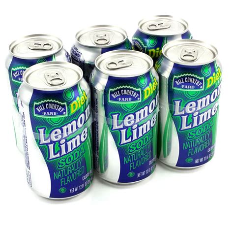 Hill Country Fare Diet Lemon Lime Soda 12 oz Cans - Shop Soda at H-E-B