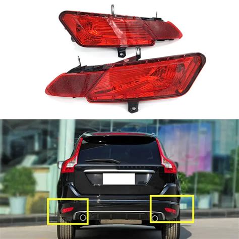 Aliexpress.com : Buy 2PCS Housing Red Lens Rear Bumper Fog Lamp ...