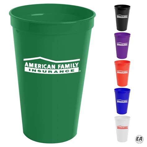 Promotional 22 oz Polypropylene Stadium Cup | Customized Plastic Cups ...