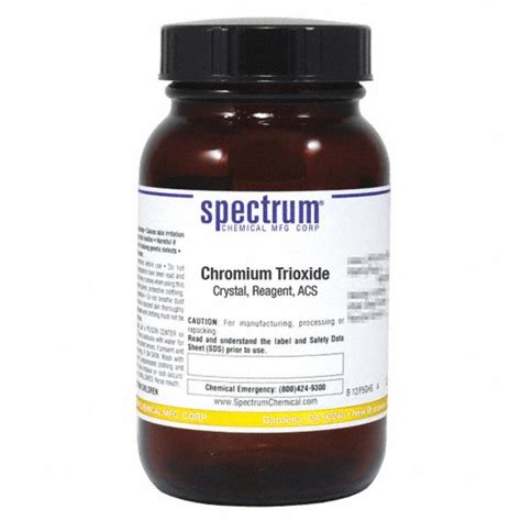 SPECTRUM Chromium Trioxide, Reagent, ACS, 125g - 39G244|C1270-125GM07 ...