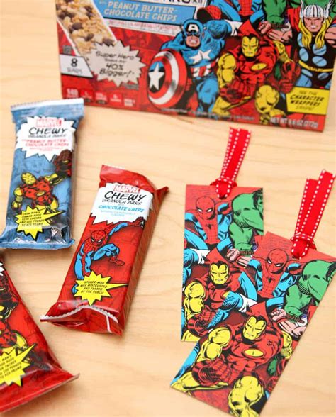 Superhero Bookmarks