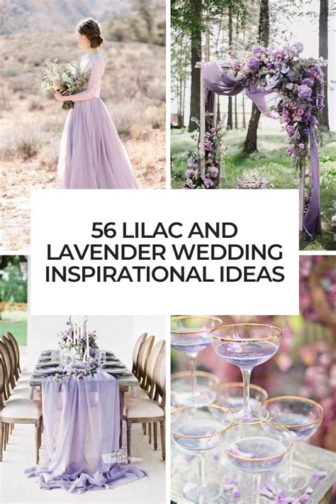 56 Lilac And Lavender Wedding Inspirational Ideas - Weddingomania