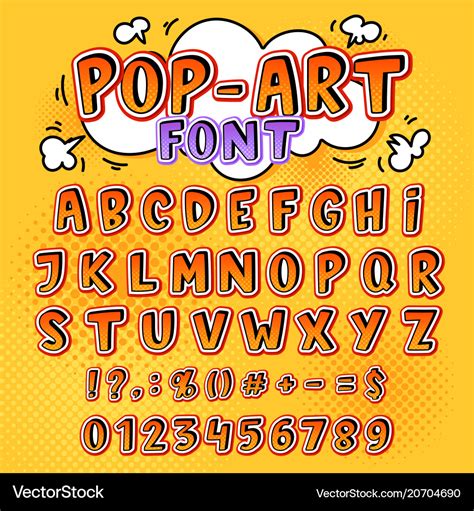 Alphabet Cartoon Font