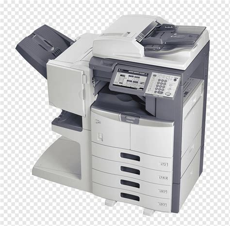 White and gray all-in-one printer, copier Copying Xerox Ricoh scanner ...