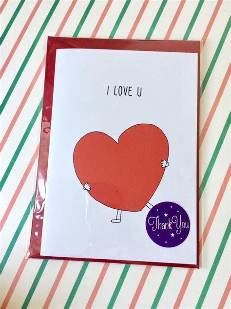 Funny I Love You Card Funny Love Card Card for Boyfriend - Etsy UK ...