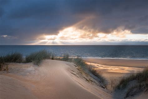 Dunes, sea, beach wallpaper | nature and landscape | Wallpaper Better