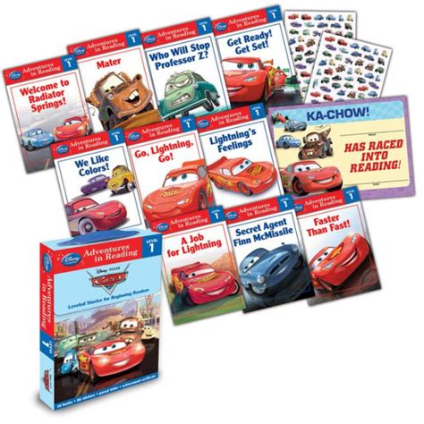 Reading Adventures Cars level 1 Boxed Set by Disney Book Group, Disney ...