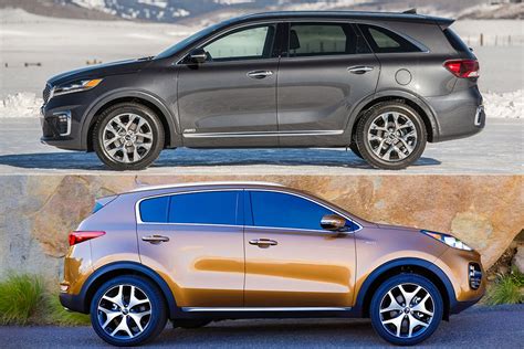 2019 Kia Sorento vs. 2019 Kia Sportage: What's the Difference? - Autotrader