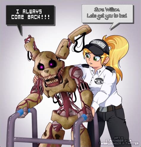 Sure William, let's get you to bed | I Always Come Back (FNAF) | Know ...