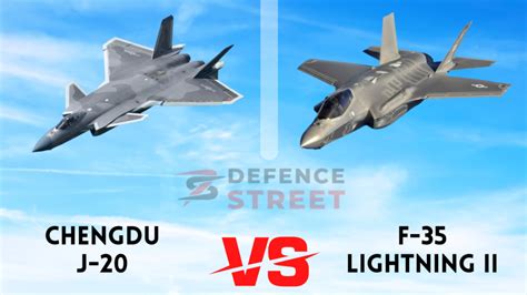 Chengdu J-20 Vs. F-35 Lightning II Comparison, BVR & Dogfight (Who Wins ...