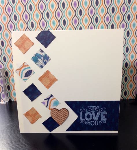 I LOVE YOU Handmade Card Tutorial - by Megan Elizabeth