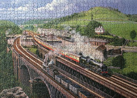 STEAM TRAINS AND JIGSAW PUZZLES: Record and Pictorial Jigsaws from ...