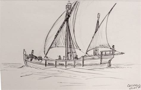 Caravel Drawing at GetDrawings | Free download