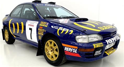 1994 Subaru Rally Car Driven By Colin McRae Was A Barn Find; Now It ...