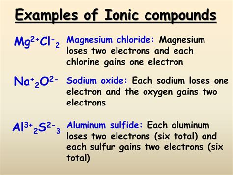 Ionic Bonding - Presentation Chemistry