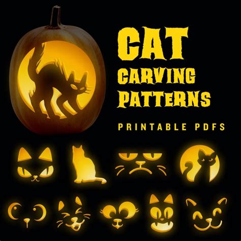 Printable Pumpkin Stencils for Pumpkin Carving - Mom. Wife. Busy Life.