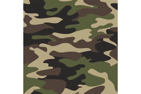 Camouflage pattern background seamless vector illustration (281252 ...