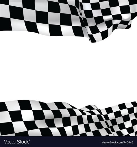 Background checkered flag Royalty Free Vector Image