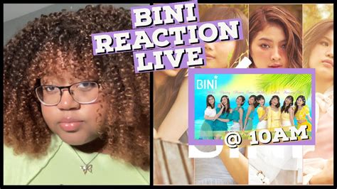 BINI LIVE REACTION II |DANCE PRACTICE, LIVE PEFORMANCE, IDOL RELAY ETC ...