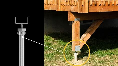 Setting Deck Posts on Helical Piers | GoliathTech