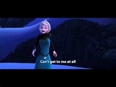 Disney Frozen - Let It Go Song with Lyrics - YouTube