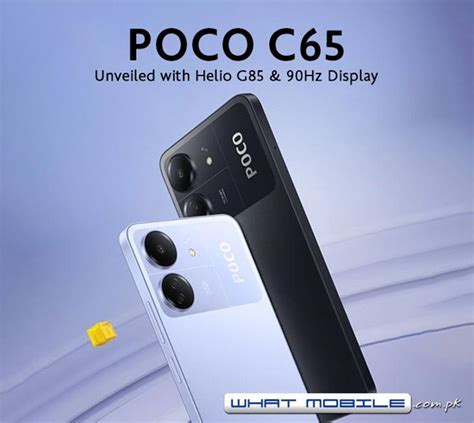 Xiaomi POCO C65 Launches with 5000mAh (18W) Battery, 50MP CAM, & Helio ...