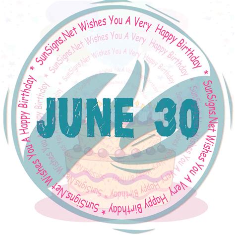 June 30 Zodiac is Cancer, Birthdays and Horoscope - SunSigns.Net