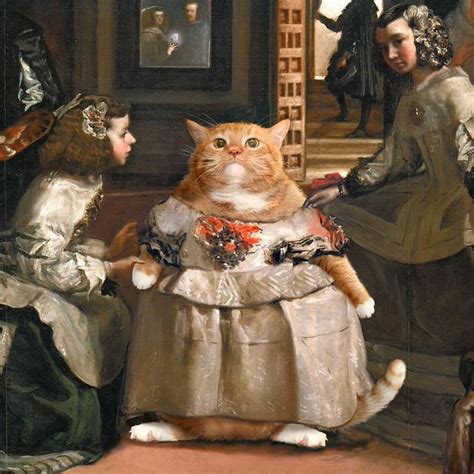 This Fat Cat Transforms Iconic Paintings Into Fat Cat Art – Meowingtons