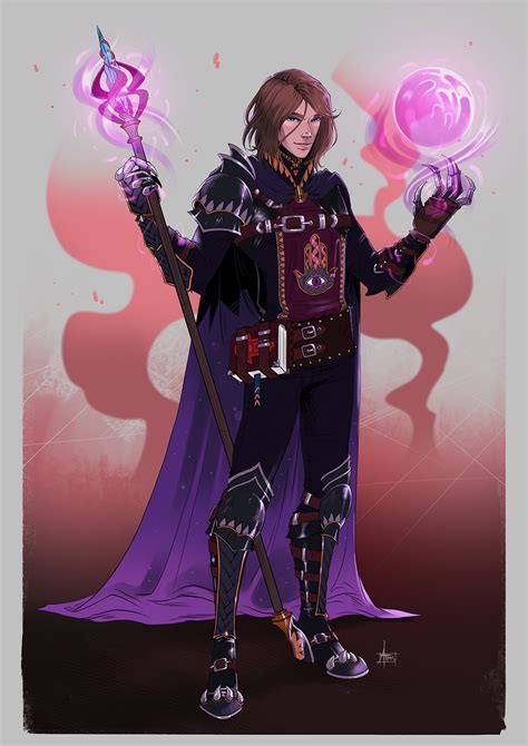 [OC][ART] Malekor En-Vec, Divination wizard : r/DnD