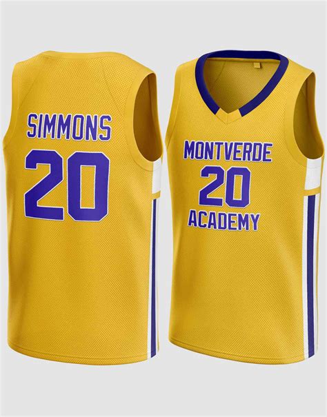 Ben Simmons #20 Montverde Academy Basketball Jersey – 99Jersey®: Your ...