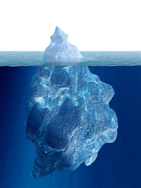 Iceberg Underwater PNG HD Image | PNG All