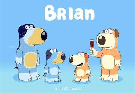 Brian Griffin Bluey | Bluey (TV Series) | Know Your Meme