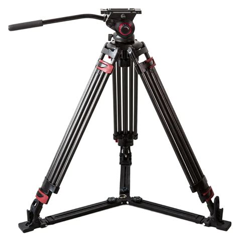 MTT609B Professional Tripod Carbon fiber lightweight video camcorder ...