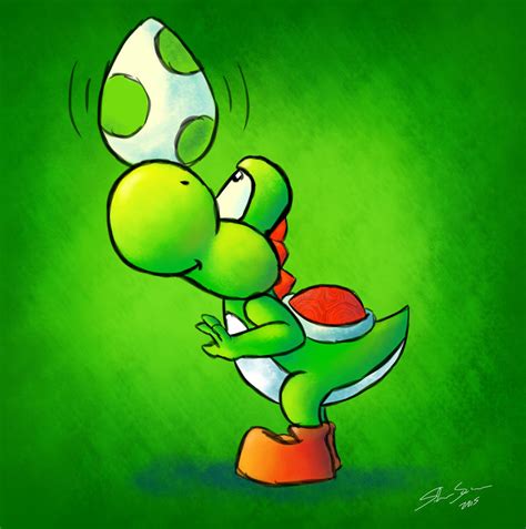 Yoshi - Fan Art Friday by SilverScheemer on DeviantArt