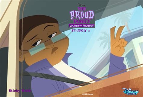 The Proud Family: Louder and Prouder - Sticky Webb Disney Channel ...