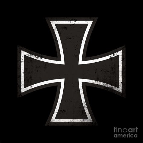 German Iron Cross Digital Art by King Friedrich Wilhelm III - Pixels