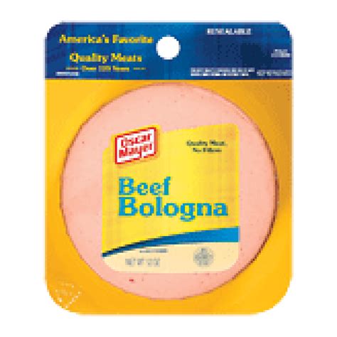 Oscar Mayer beef bologna sandwich slices 12oz