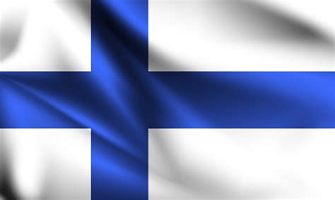 Finland Flag Image - Finland flag in glossy round button of icon Vector ...