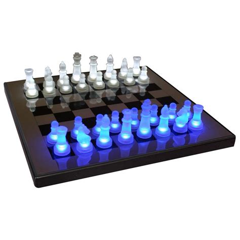 Chess Board with Glowing Pieces | DCG Stores