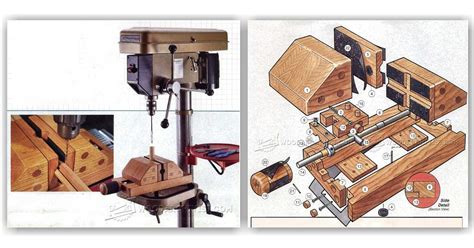 DIY Drill Press Vise • WoodArchivist