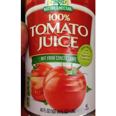 Top 50 most popular: tomato juice