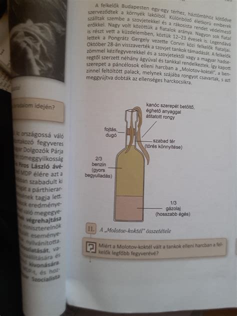 My history book has the recipe of molotov cocktail in it (in the ...