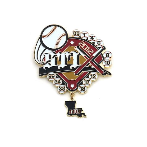 Baseball Trading Pins - Custom Baseball Team Pins | PinCrafters